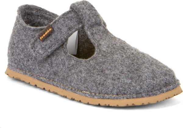 Chlapecké barefoot bačkory FLEXY WOOLY Gray; Froddo; G1700378-2; šedá - 30