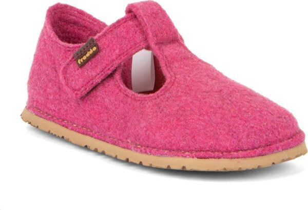 Dívčí barefoot bačkory FLEXY WOOLY Fuxia; Froddo; G1700378-6 - 30