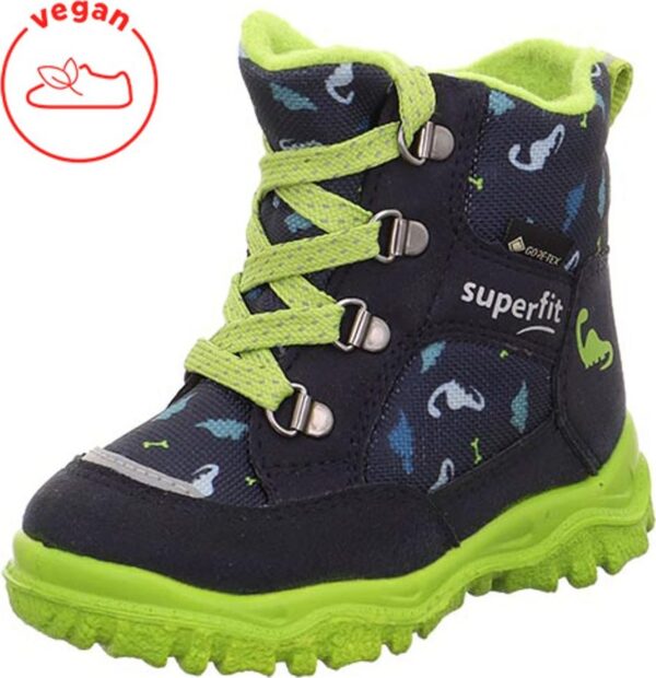 Chlapecké zimní boty HUSKY1 Blue/Light Green Gore-Tex