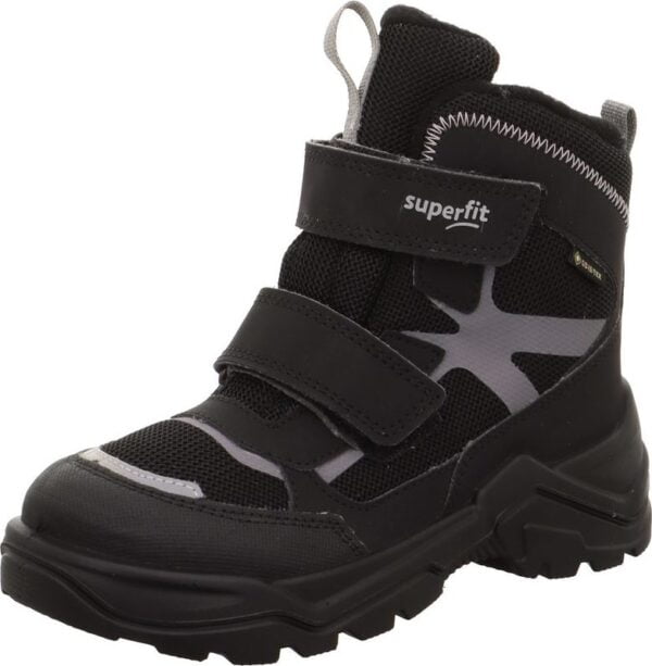 Dětské zimní boty SNOW MAX Black/Light Grey Gore-TEX