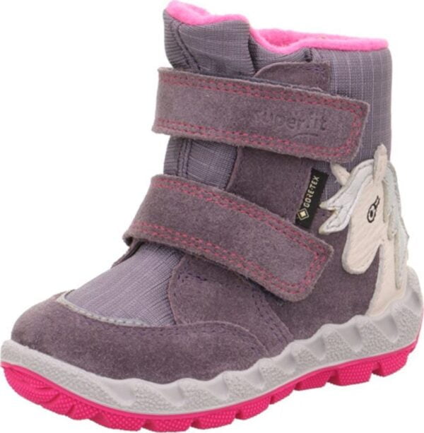 Dívčí zimní boty ICEBIRD Purple/Pink Gore-TEX