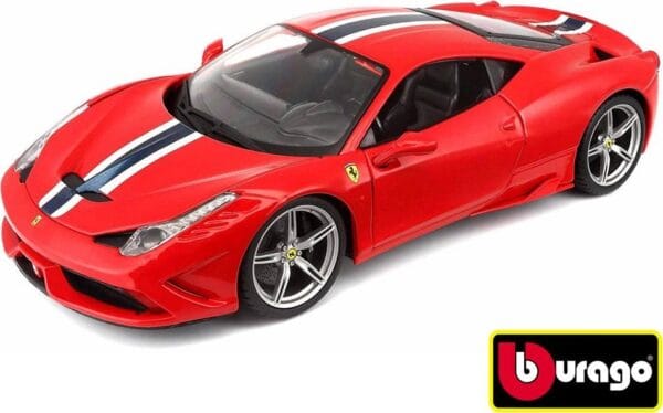 Bburago 1:18 Ferrari 458 Speciale Ferrari Race-Play Red