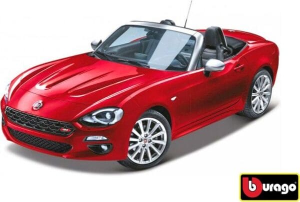 Bburago 1:24 Fiat 124 Spider Red