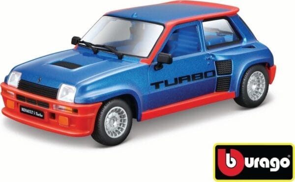 Bburago 1:24 Renault 5 Turbo modré