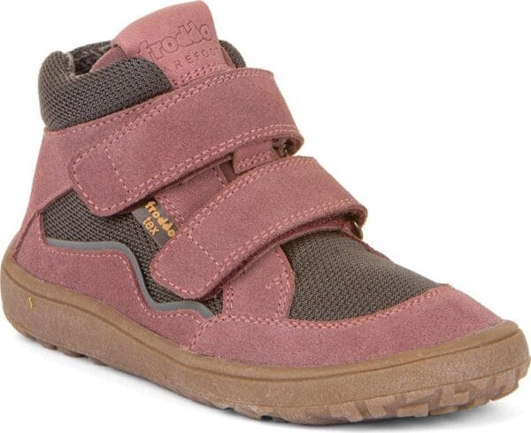 Dívčí barefoot boty TEX AUTUMN Gray/Pink; Froddo; G3110254-6; šedá - 40